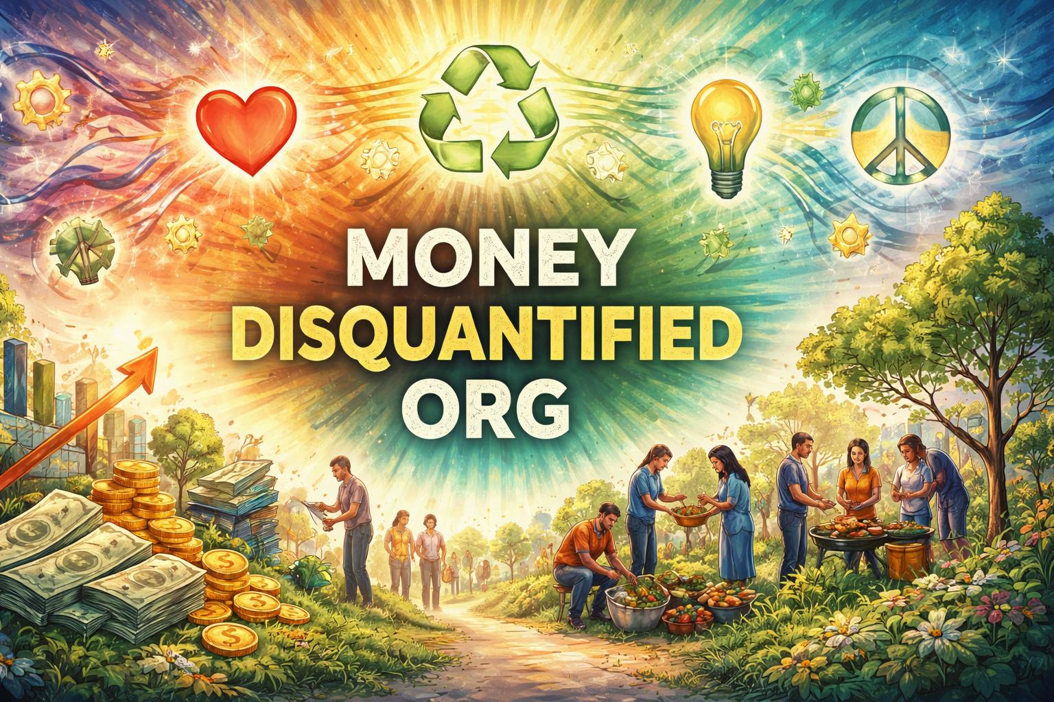 money disquantified org: Rethinking Value Beyond Currency