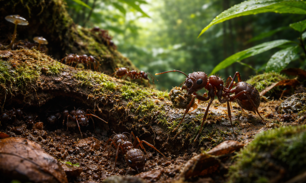 hormita: The Rare Ant Genus Shaping Forest Ecosystems