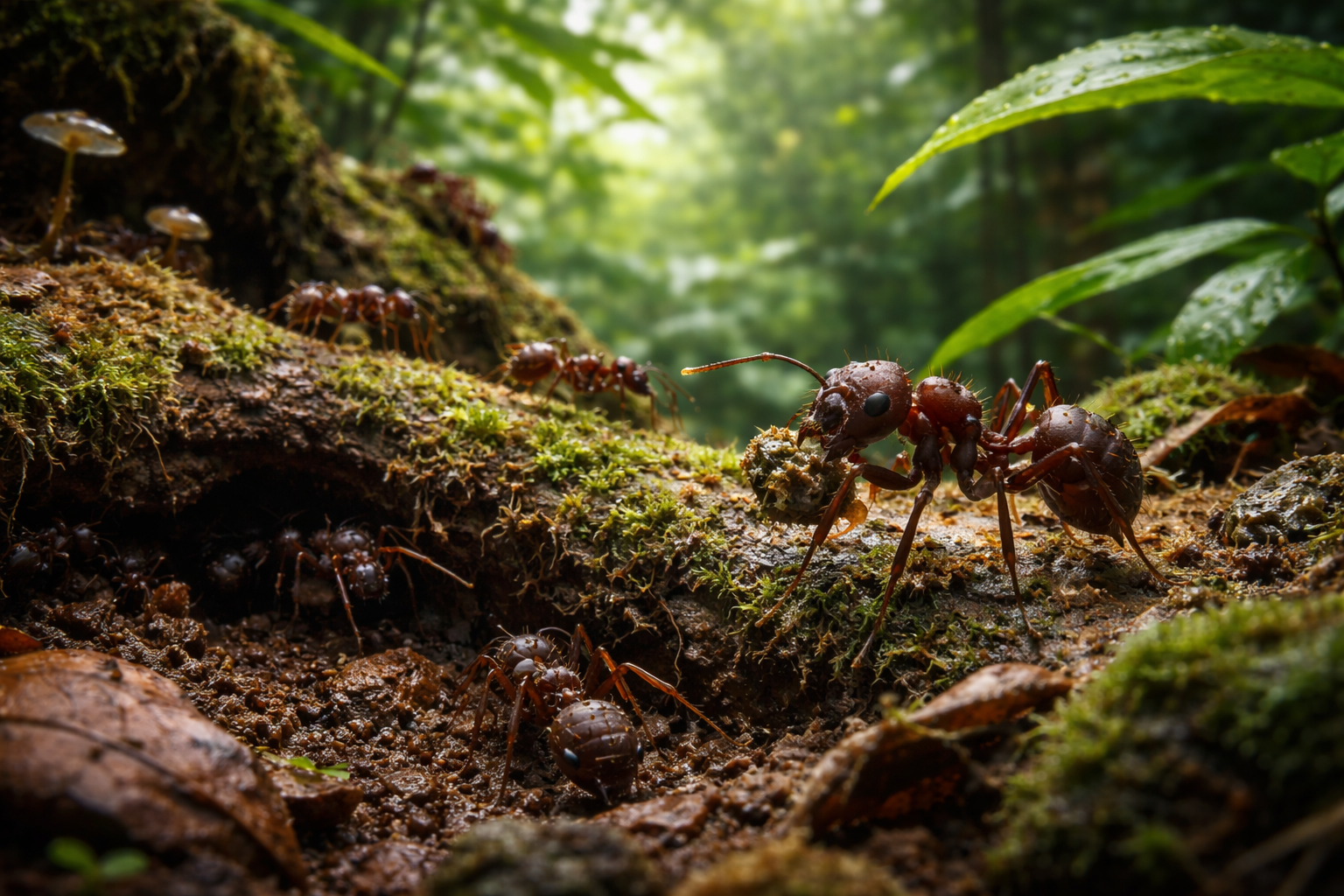 hormita: The Rare Ant Genus Shaping Forest Ecosystems