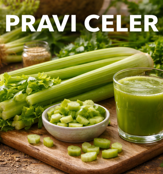 Pravi celer: Nature’s Crisp Secret for Lasting Health