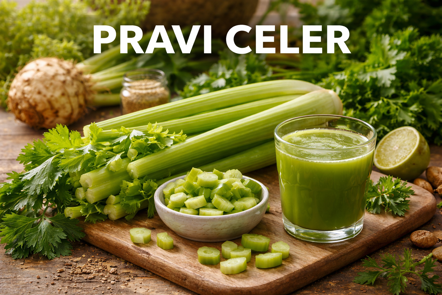 Pravi celer: Nature’s Crisp Secret for Lasting Health