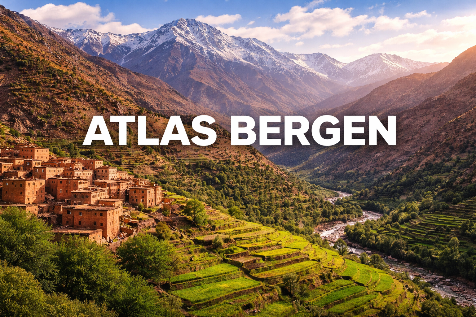 Atlas bergen: Hidden Landscapes Shaping North Africa