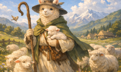 hitsujikai arupaka: The Gentle Shepherd Alpaca Symbolism