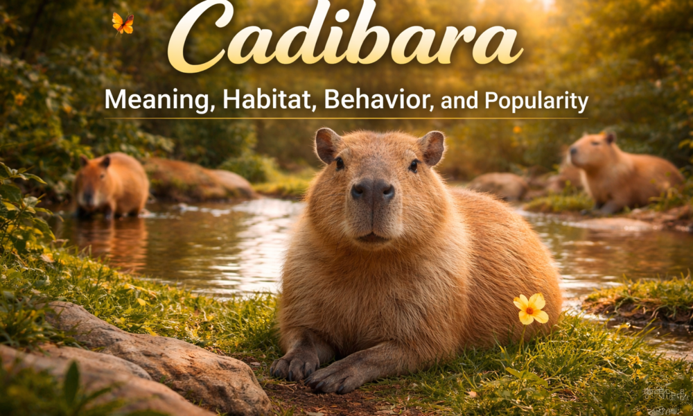 Cadibara Explained Meaning Habitat Behavior and Why It Is So Popular
