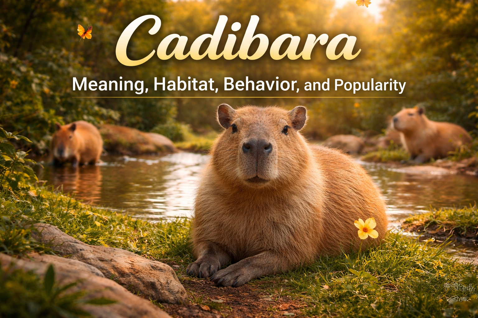 Cadibara Explained Meaning Habitat Behavior and Why It Is So Popular