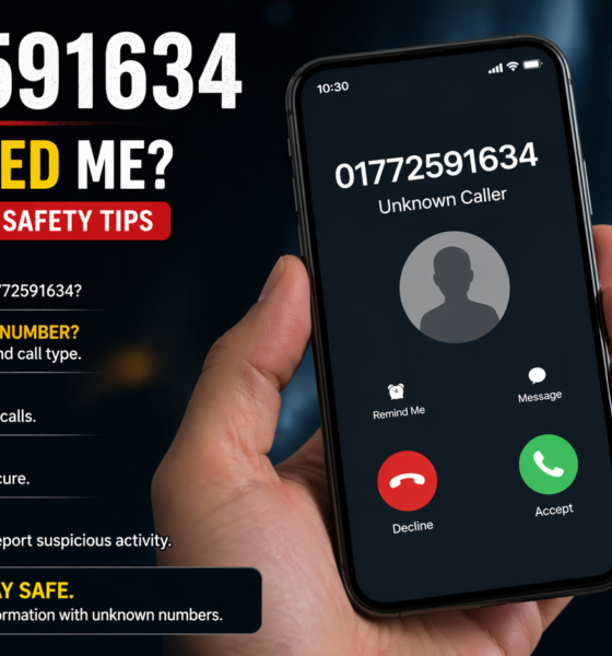 01772591634 Who Called Me Complete Guide to Unknown Calls and Safety Awareness