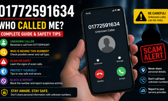 01772591634 Who Called Me Complete Guide to Unknown Calls and Safety Awareness