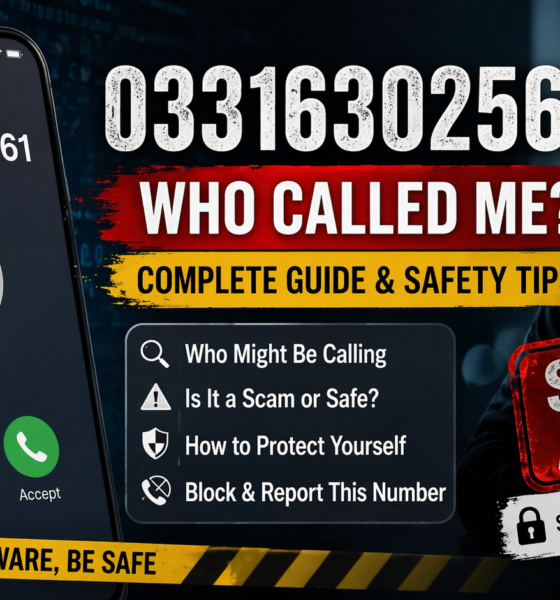 03316302561 Who Called Me Complete Guide to Unknown Calls and Safety Tips